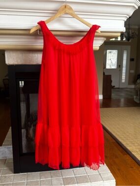 Vintage Sheer Tiered Ruffle Nightie Sabrina Carpenter Style Romantic Slip Dress